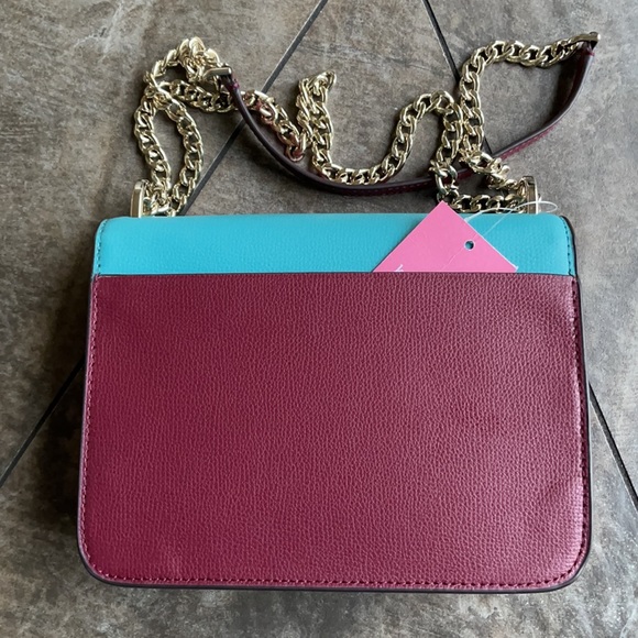 Kate Spade remi colorblock flap chain crossbody - Picture 3 of 16